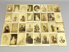 CARTE DE VISITES (32) - mostly depicting royalty/nobility to include Emperor Napoleon III,