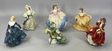 ROYAL DOULTON FIGURINES - Angela HN3419 (exclusive and signed), Grand Manor HN2723, Ascot HN2356,