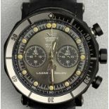 VOSTOK EUROPE LAZAR ANGELOV MEN'S WRISTWATCH - with leather strap, in presentation case with spare