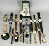 VINTAGE/LATER LADY'S & GENT'S WRISTWATCHES - a varied collection of manual and Quartz watches with