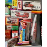 DIECAST & OTHER FIRE ENGINES & ASSOCIATED VEHICLES - all boxed, various makers and sizes, 20 items