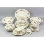 ROYAL ALBERT LAVENDER ROSE TEA & DINNER WARE - approximately 40 pieces