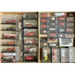 OXFORD DIECAST FIRE ENGINES & FIRE SERVICE RELATED VEHICLES (42) - all but one in original display