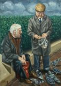 CARL F E HODGSON 1934-2016 a well-known and popular artist who resided in Colwyn Bay and a
