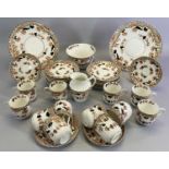 EDWARDIAN STAFFORDSHIRE TEAWARE - approximately 30 pieces