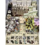 FASHION EARRINGS - a large collection, over 170 pairs including some on display stands