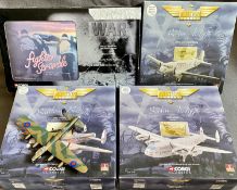 CORGI DIECAST AVIATION ARCHIVE & OTHER MODEL PLANES - to include Battle of Britain Avro Lancaster,