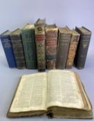 BOOKS - vintage Welsh Bibles, Lloyd George Memoirs, ETC