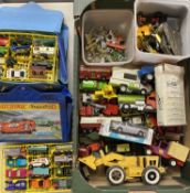 DIECAST MODEL CARS & AEROPLANES ASSORTMENT - to include Dinky, Tonka, Matchbox, ETC, also, three