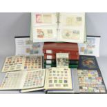 SUPERB WORLD STAMPS COLLECTION - of five large albums labelled A - Z containing an impressive