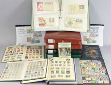 SUPERB WORLD STAMPS COLLECTION - of five large albums labelled A - Z containing an impressive