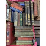 BOOKS - mixed Antiquarian and vintage assortment to include Shakespeare volumes, three volumes '