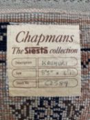 EASTERN RUG - animal pattern, 'Chapmans Kaimuri', 200 x 120cms