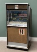 1960s JUKE BOX - Seeburg U-100D Model 'The Mustang' - 162cms H, 80cms W, 60cms D, E/T