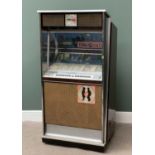 1960s JUKE BOX - Seeburg U-100D Model 'The Mustang' - 162cms H, 80cms W, 60cms D, E/T