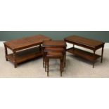 OCCASIONAL FURNITURE, AN ASSORTMENT - two Long John coffee tables, pine - 47cms H, 107cms W, 53cms