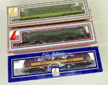 THREE LIMA HO GAUGE DEISEL LOCOMOTIVES, comprising L204792 Class 47786 EWS Roy Castle in maroon/