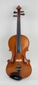 ENGLISH VIOLIN, L.O.B. 36cms, labelled 'Thomas Richer Francis, Mendlesham, Suffolk, 1880 - No.9',