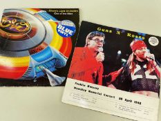 TWO RARE VINYL ALBUMS, comprising Electric Light Orchestra 'Out of the Blue' special edition blue