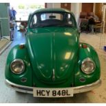 1972 VOLKSWAGON 'BEETLE' 1200 SALOON, registration no. HCY 848L, chassis no. 1132266724, Engine