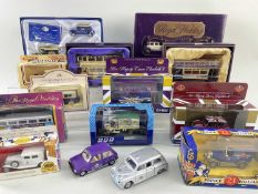 ASSORTED COMMEMORATIVE DIECAST MODEL VEHICLES, Corgi, Matchbox, Lledo including Royal Wedding