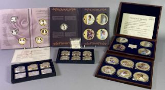 WINDSOR MINT COINS COLLECTION PRINCESS DIANA - to include a cased set of four Giant Strike Portraits