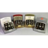 ROYAL MINT EXECUTIVE PROOF COIN COLLECTIONS X 4 - year dates 2000, 2001, 2002, 2003, all in original