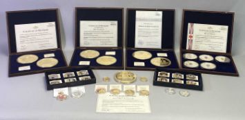 WINDSOR MINT COIN COLLECTION H M QUEEN ELIZABETH II - to include a cased set of five large strike