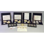 WINDSOR MINT COIN COLLECTION H M QUEEN ELIZABETH II - to include a cased set of five large strike