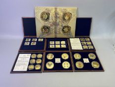 WINDSOR MINT COINS COLLECTION MIXED INTEREST - to include Trinitas presentation album of four