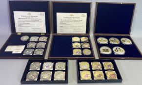 WINDSOR MINT COINS COLLECTION BRITISH BANK NOTES & HISTORY OF BRITISH COINAGE - 30 coins in all from