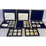 WINDSOR MINT COINS COLLECTION BRITISH BANK NOTES & HISTORY OF BRITISH COINAGE - 30 coins in all from