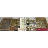 LARGE COIN COLLECTION, BANK NOTES, COMMEMORATIVE CROWNS, ETC - an amassed quantity of pre and post