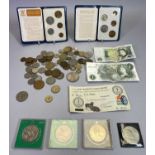 BRITISH & OVERSEAS VINTAGE COIN, BANK NOTE & COMMEMORATIVE CROWN COLLECTION - to include a