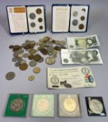 BRITISH & OVERSEAS VINTAGE COIN, BANK NOTE & COMMEMORATIVE CROWN COLLECTION - to include a