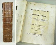 (BOOK) THE HISTORY & ANTIQUITIES OF THE COUNTY OF CARDIGAN by Samuel Rush Meyrick AB (Longman,