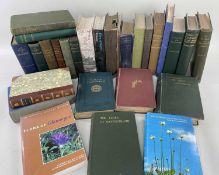 COLLECTION OF BRITISH ISLES REGIONAL BOTANICAL BOOKS 'FLORA OF....' various periods, eg. 'Flora of