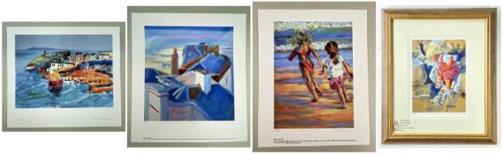 SUE McDONAGH (Welsh Contemporary) four various limited edition prints - (58/250) giclee print
