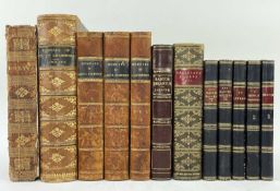 VARIOUS ANTIQUARIAN BOOKS with attrractive bindings and spines including scholarly essays, '