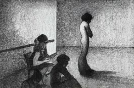 ZSUZSI ROBOZ (Hungarian-British, 1939-2012) two artist's proof lithographs - Nureyev rehearsing