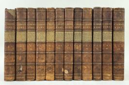 (BOOKS) THE HISTORY OF THE DECLINE AND FALL OF THE ROMAN EMPIRE VOLUMES 1-12 by Edward Gibbon (
