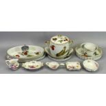 ROYAL WORCESTER EVESHAM, 9 PIECES and Royal Crown Derby Posies, 5 pieces