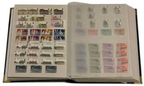 STAMPS - ALBUM OF MAINLY GB UNMOUNTED MINT - 1972 - 1981 with many duplicates including gutter and