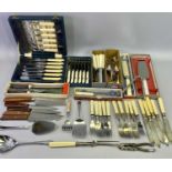 BOXED & LOOSE BONE HANDLED & OTHER TABLE CUTLERY