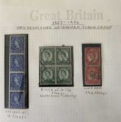 STAMPS - GB mainly definitive stamps, mint and used, some regional (good face value)