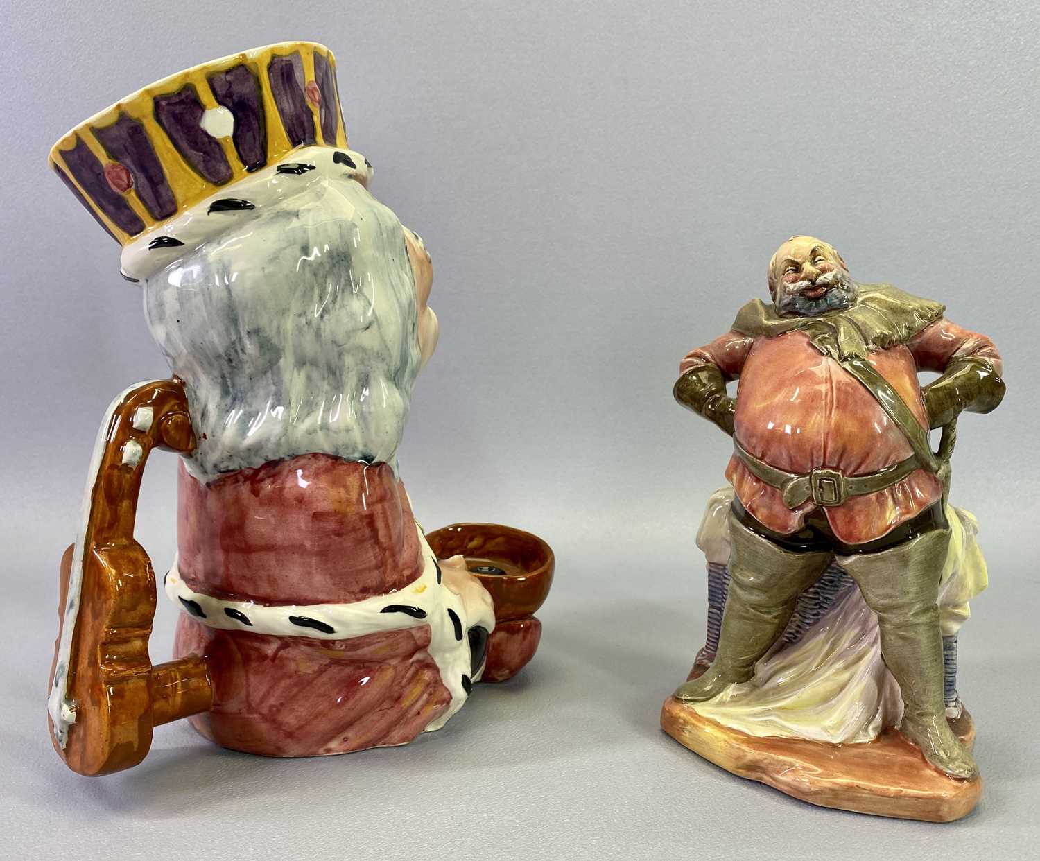 POTTERY CHARACTER & ADVERTISING FIGURINES (3) - to include a Royal Doulton Falstaff HN2054, 17cms H, - Bild 2 aus 3