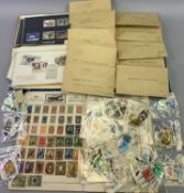STAMPS - assorted loose Worldwide and stock book contents