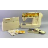 VINTAGE SINGER STARLET ELECTRIC SEWING MACHINE - with instruction book (no power cable)