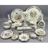 AYNSLEY PEMBROKE & COTTAGE GARDEN CABINET/ORNAMENTAL WARE - approximately 20 pieces