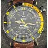 VOSTOK BIG Z WRISTWATCH - with leather strap and extra straps, original hard plastic case